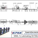 Automatic 50ML-1L Lubricating Oil Filling Line បណ្តាញប្រេងបំពេញប្រេង 50ML-1 អិលស្វ័យប្រវត្តិ